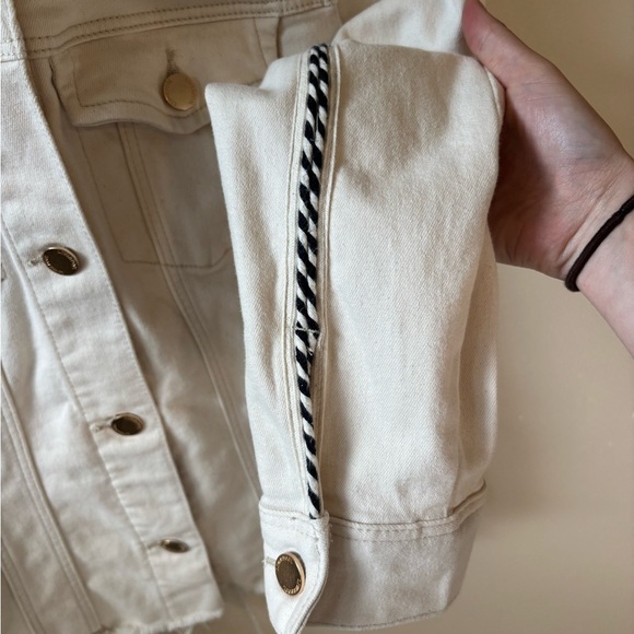 Liverpool White Denim Jacket - Picture 5 of 9